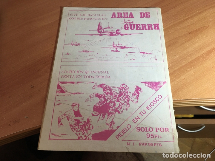 Tebeos: AREA DE GUERRA N&ordm; 1 (VILMAR) (COB7) - Foto 2