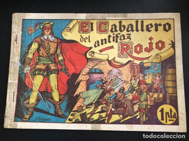 Tebeos: EL CABALLERO DEL ANTIFAZ ROJO N&ordm; 1 - Foto 1