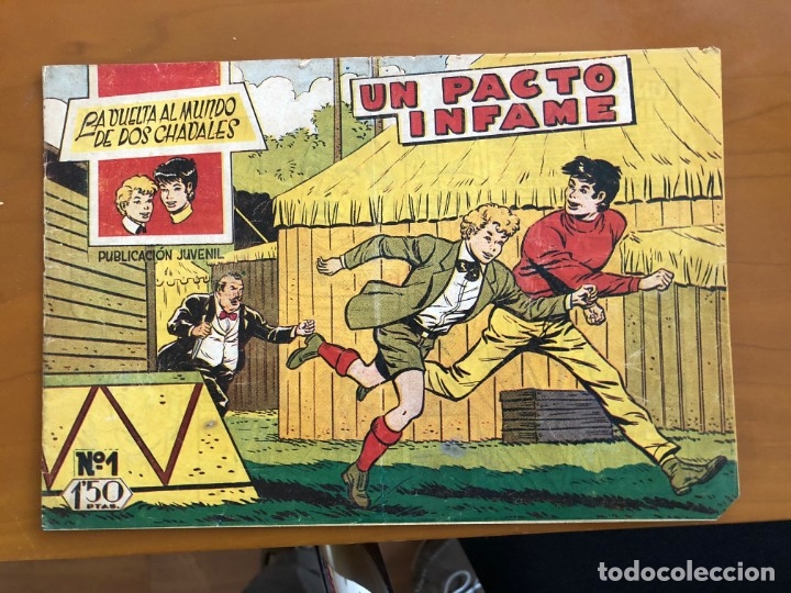 Tebeos: la vuelta al mundo de dos chavales n&ordm; 1 - Foto 1