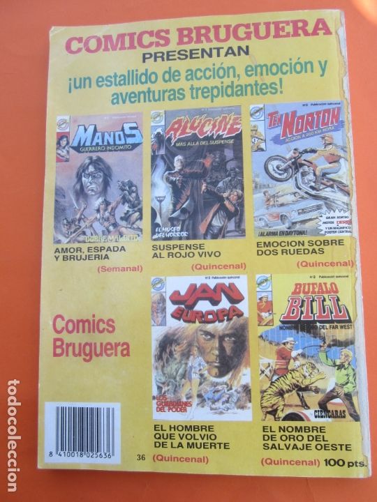 Tebeos: comics bruguera . retapado n.1 , bufalo bill , 1984 - Foto 3
