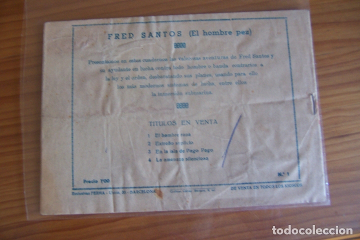 Tebeos: ferma,- fred santos n&ordm; 1 CON REGALO - Foto 2