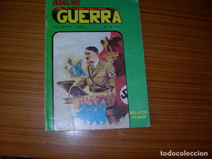 Tebeos: AREA DE GUERRA  N&ordm; 1 EDITA VILMAR - Foto 1