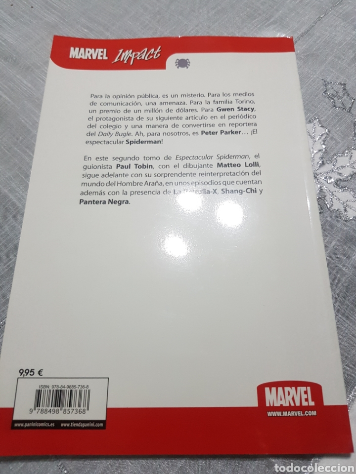 Tebeos: SPIDER-MAN CONTRA LA PATRULLA X PANINI COMICS - Foto 2