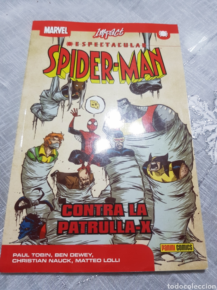 Tebeos: SPIDER-MAN CONTRA LA PATRULLA X PANINI COMICS - Foto 1