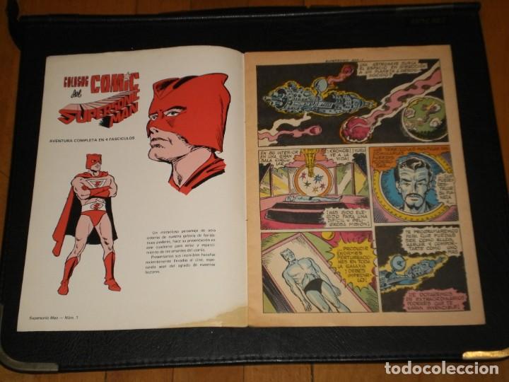 Tebeos: SUPERSONIC MAN N&ordm; 1 - COLOSOS DEL COMIC - VALENCIANA &ndash; 1979 - Foto 2