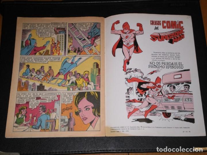 Tebeos: SUPERSONIC MAN N&ordm; 1 - COLOSOS DEL COMIC - VALENCIANA &ndash; 1979 - Foto 4
