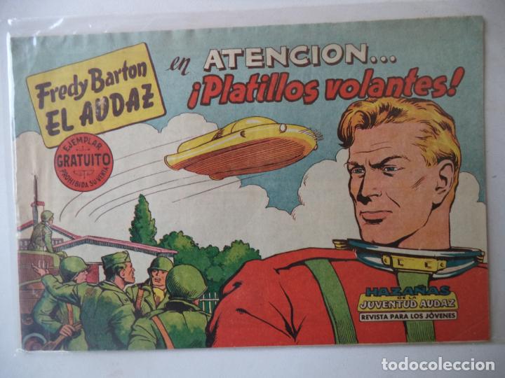 Tebeos: FREDY BARTON EL AUDAZ N&ordm;1 BUEN ESTADO ORIGINAL - Foto 1