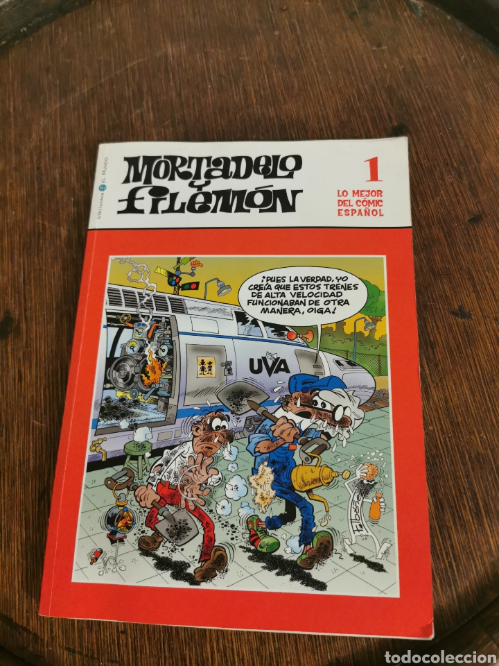 Tebeos: Mortadelo y filemon biblioteca El mundo n1 - Foto 1