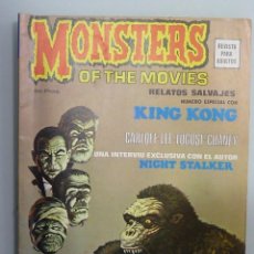 Tebeos: RELATOS SALVAJES VOL. 1 - Nº 1. MONSTERS OF THE MOVIES. ESPECIAL KING KONG. Lote 191602473