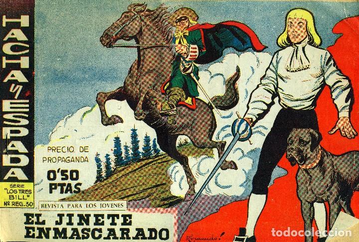 Tebeos: HACHA Y ESPADA N&Uacute;MERO 1 (MAGA, 1961) DE ARMANDO - Foto 1