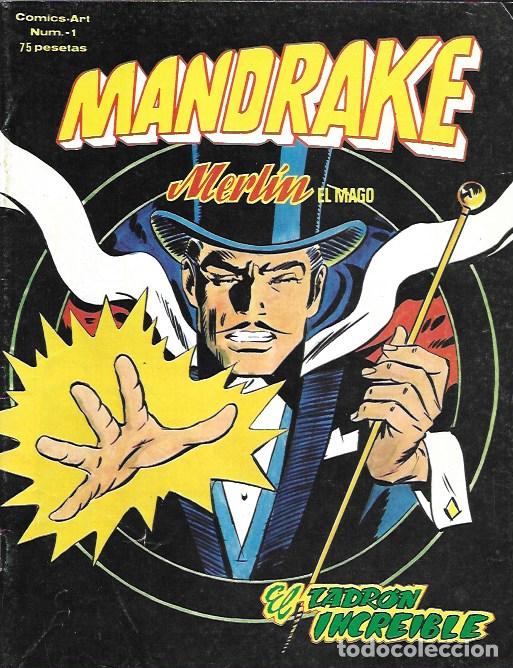 Tebeos: Mandrake. V&eacute;rtice 1980. N&ordm; 1 - Foto 1