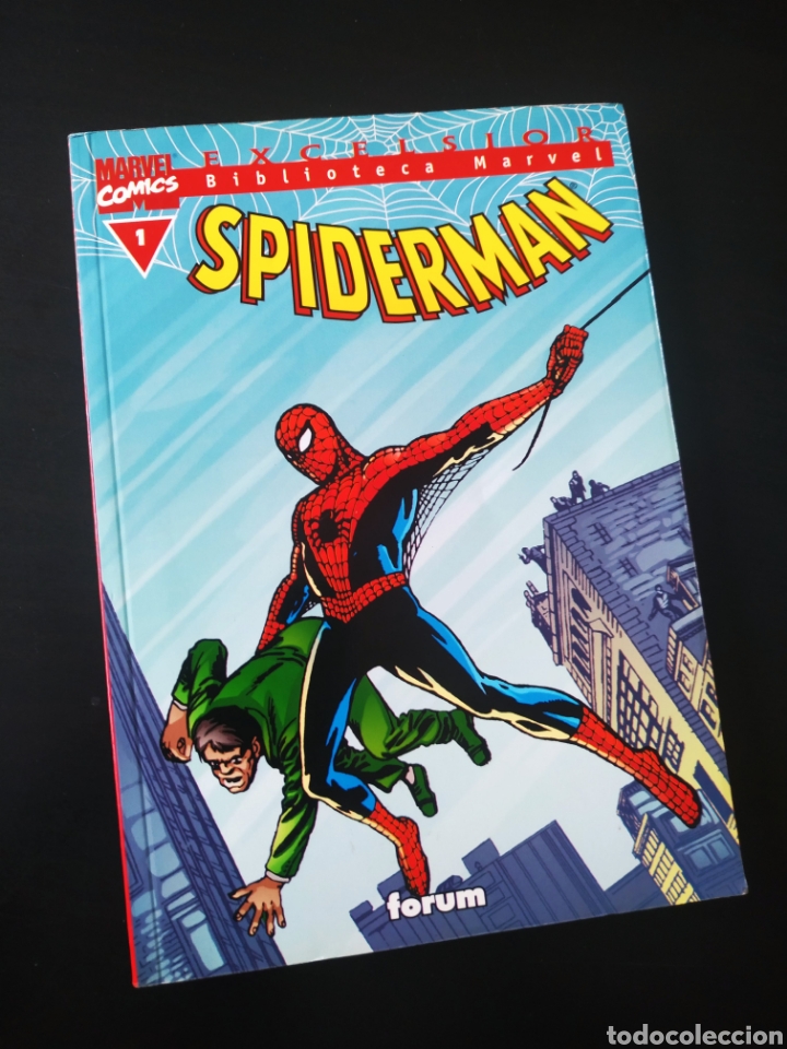Tebeos: EXCELENTE ESTADO SPIDERMAN 1 BIBLIOTECA MARVEL FORUM - Foto 1