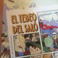 Giornalini: EL TEBEO DEL SALÓ - BARCELONA MAIG 1989. Lote 197295240