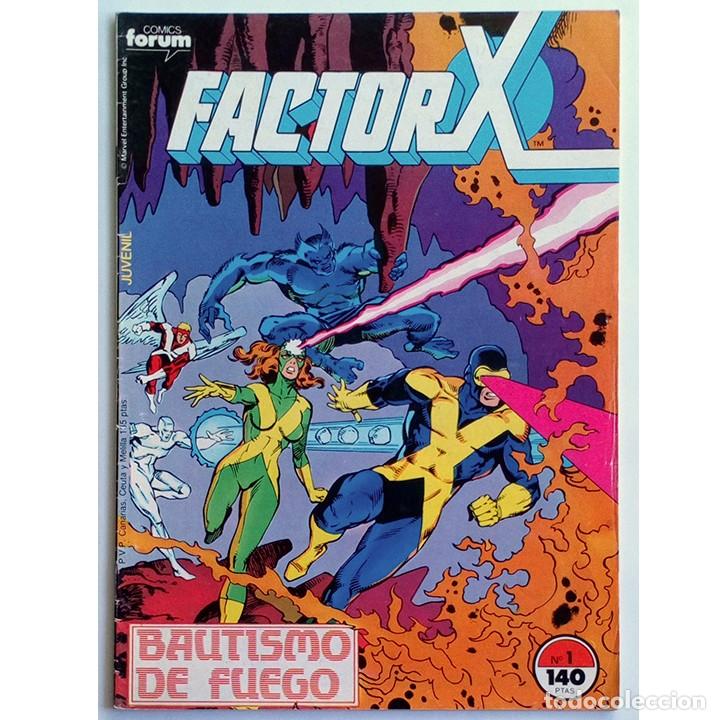 Tebeos: Factor X Vol 1 N&ordm; 1 / Marvel / Forum 1988 (Bob Layton & Jackson Guice) - Foto 1
