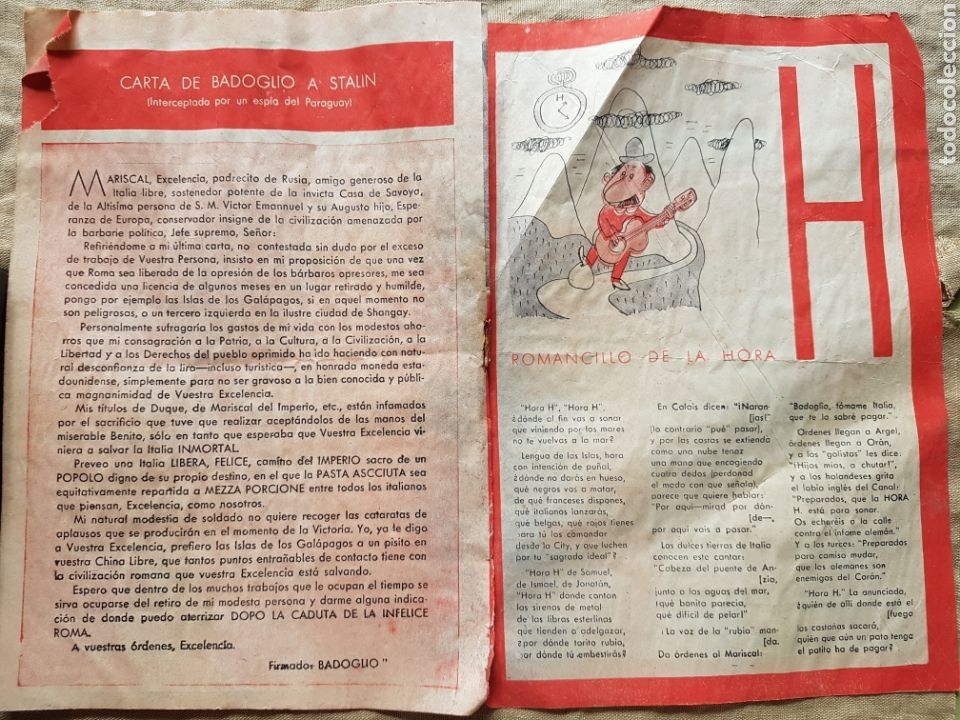 Tebeos: Raro comic sat&iacute;rico El pato Numero 1 a&ntilde;os 40 - Foto 4