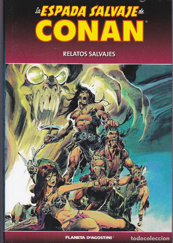 Tebeos: 3 LIBROS DE LA ESPADA SALVAJE DE CONAN N&ordm; 1,2 Y 3 DE PLANETA DE AGOSTINI - Foto 1