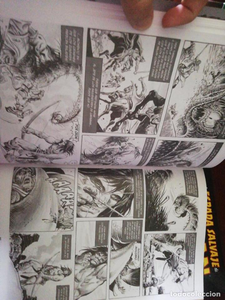 Tebeos: 3 LIBROS DE LA ESPADA SALVAJE DE CONAN N&ordm; 1,2 Y 3 DE PLANETA DE AGOSTINI - Foto 8