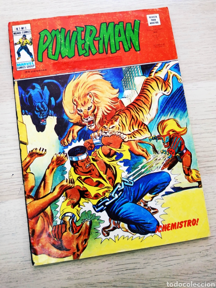 Tebeos: POWER-MAN 1 VERTICE NORMAL ESTADO POWERMAN - Foto 1