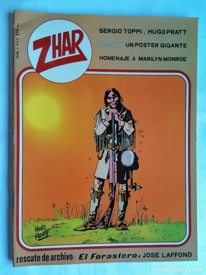 Tebeos: ZHAR, N&ordm; 1, SERGIO TOPPI - HUGO PRATT - Foto 1