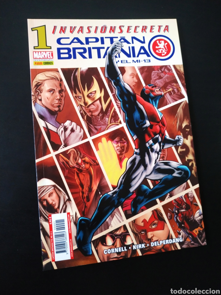 Tebeos: DE KIOSCO CAPITAN AMERICA Y EL MI-13 1 PANINI COMICS - Foto 1