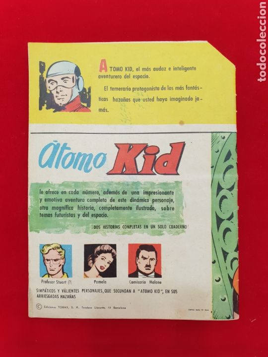 Tebeos: ATOMO KID NUMERO 1 - Foto 3