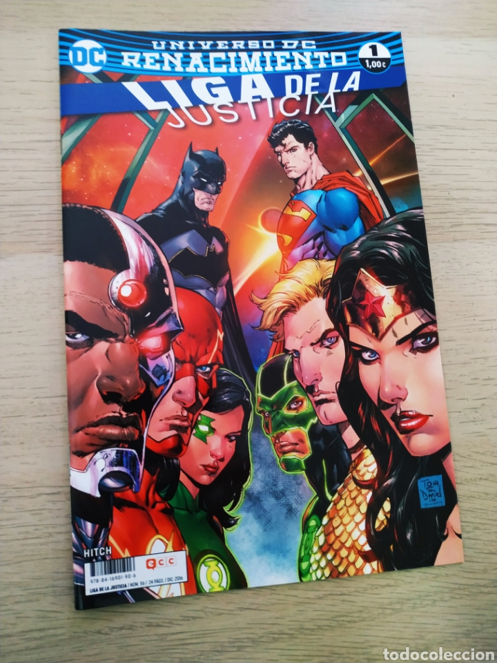 Tebeos: DE KIOSCO LIGA DE LA JUSTICIA 1 UNIVERSO DC RENACIMIENTO ECC - Foto 1