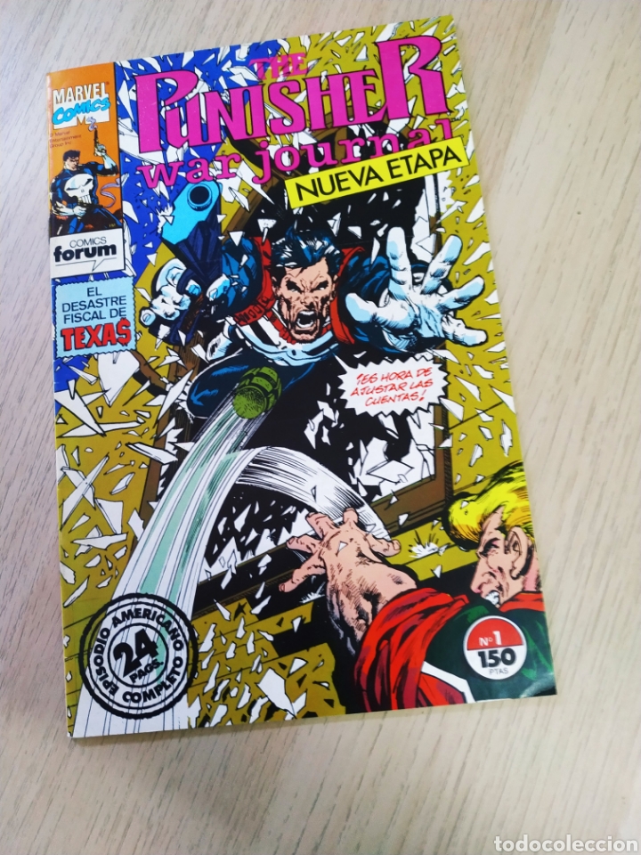 Tebeos: MUY BUEN ESTADO PUNISHER WAR JOURNAL 1 FORUM - Foto 1