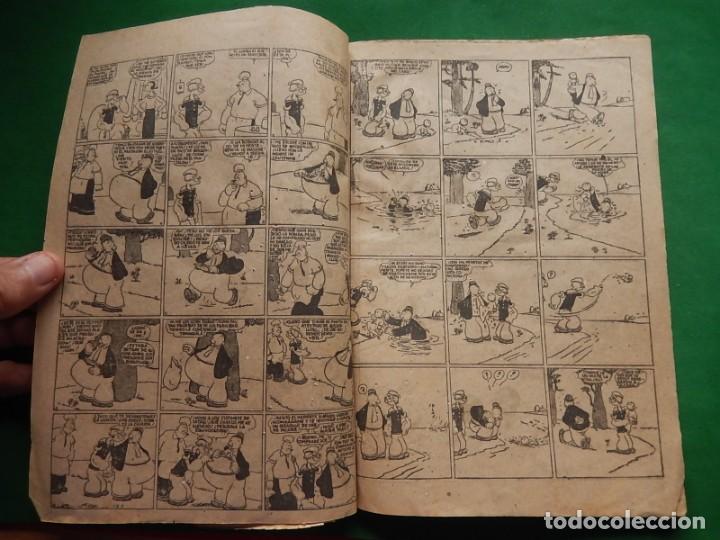 Tebeos: Páginas Cómicas Popeye el Marinero. Colección Audaz. Hispano Americana Ediciones S.A. Barcelona. - Foto 9 - 218414841