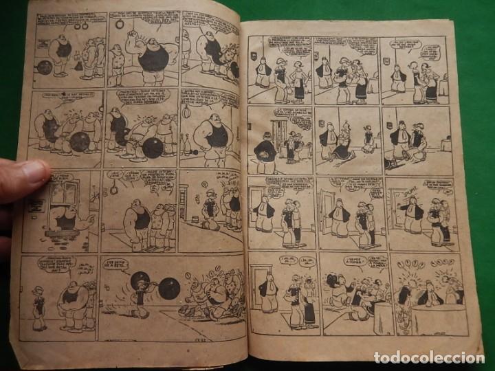 Tebeos: Páginas Cómicas Popeye el Marinero. Colección Audaz. Hispano Americana Ediciones S.A. Barcelona. - Foto 10 - 218414841