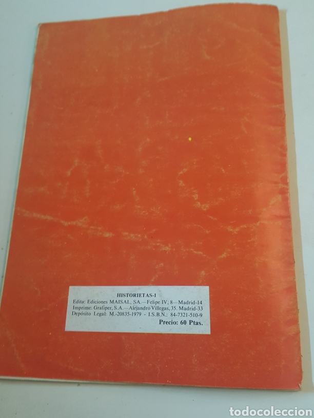 Tebeos: Historietas N&deg;1 Ediciones Maisal a&ntilde;o 1979 - Foto 6