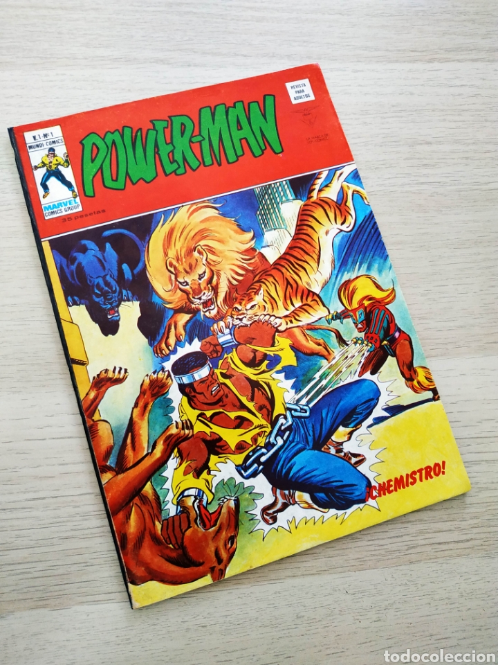 Tebeos: EXCELENTE ESTADO POWERMAN 1 VERTICE POWER-MAN - Foto 1