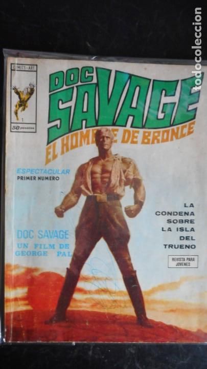 Tebeos: DOC SAVAGE . EL HOMBRE DE BRONCE N&ordm; 1 - Foto 1