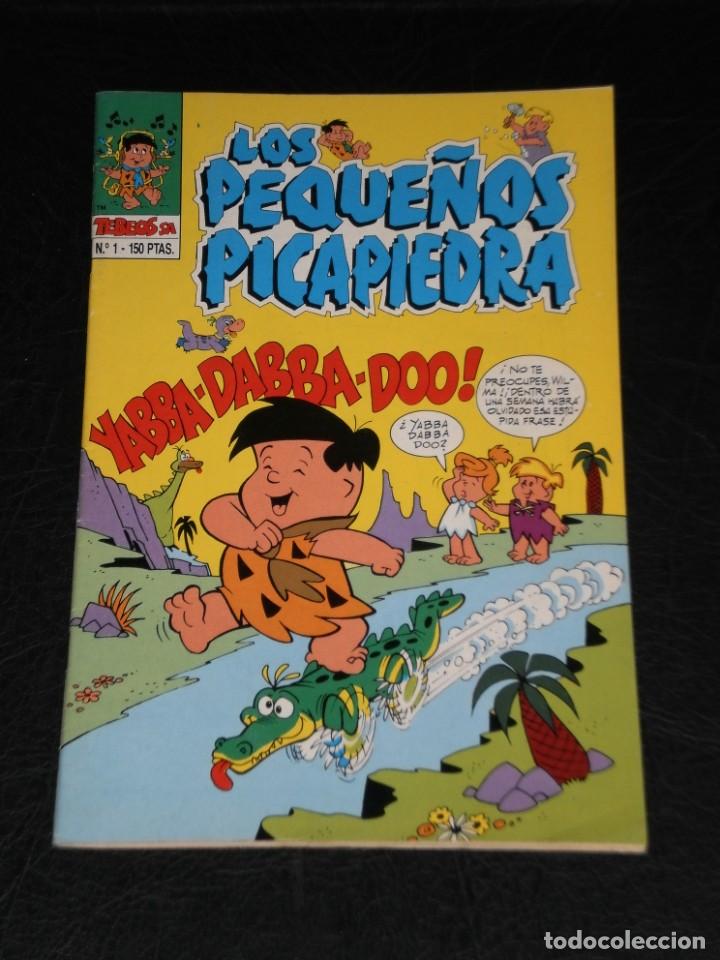 Tebeos: LOS PEQUE&Ntilde;OS PICAPIEDRA. N&ordm; 1 &ndash; TEBEOS S.A, -1988 - Foto 1