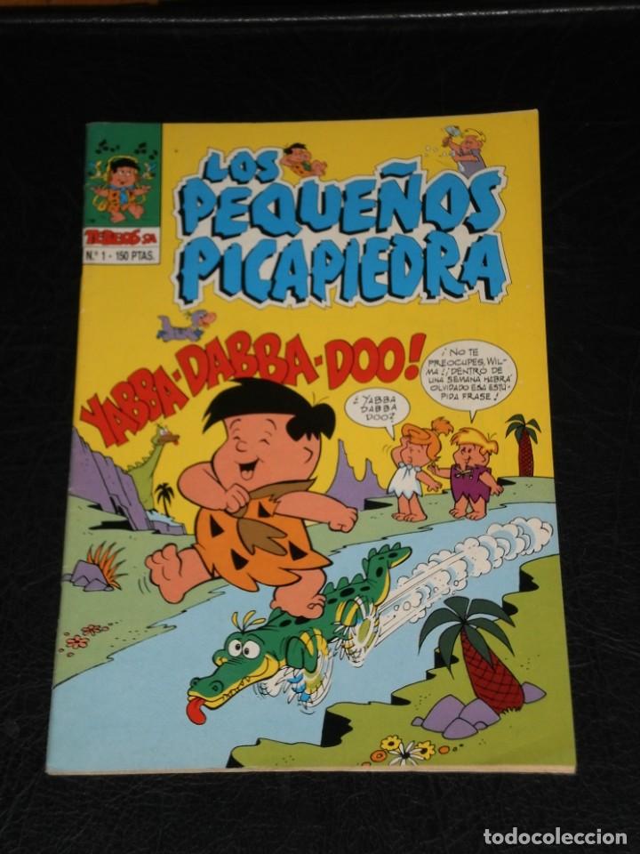 Tebeos: LOS PEQUE&Ntilde;OS PICAPIEDRA. N&ordm; 1 &ndash; TEBEOS S.A, -1988 - Foto 2