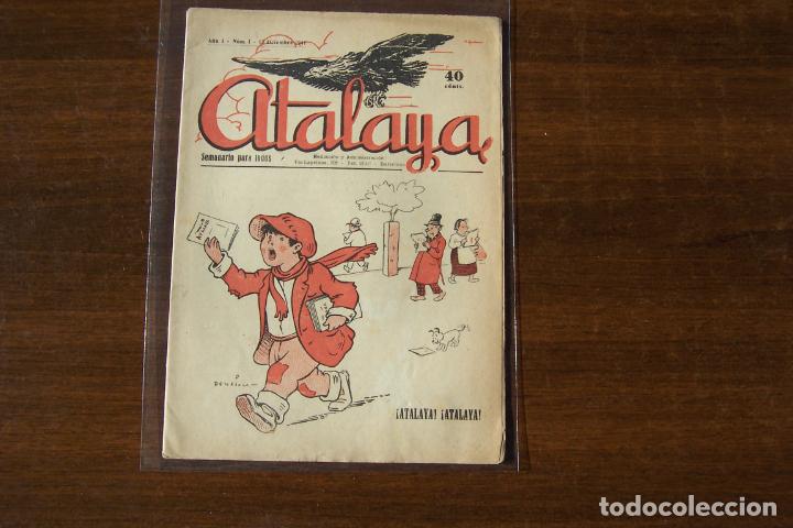 Tebeos: atalaya n&ordm; 1 del 13-12-1941, 1&ordm; formato - Foto 1