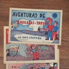 Tebeos: BARRABÁS Y TARUGO. COMPLETA, 3 NºS (REUS, 1947). Lote 234502460