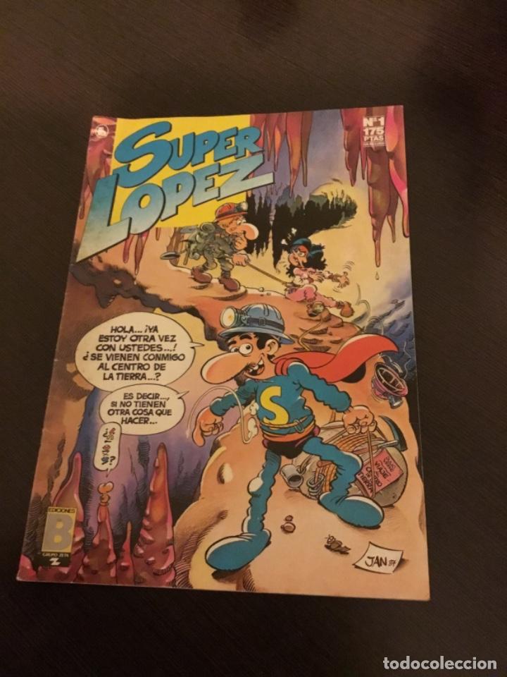 Tebeos: Super Lopez N&ordm; 1 / Ediciones B 1987 (Jan) - Foto 1