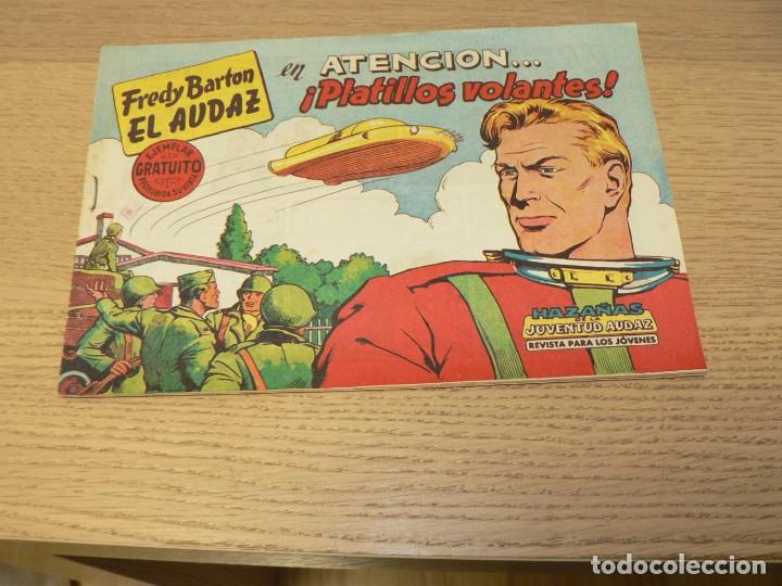 Tebeos: FREDY BARTON EL AUDAZ N&ordm; 1 - Foto 1