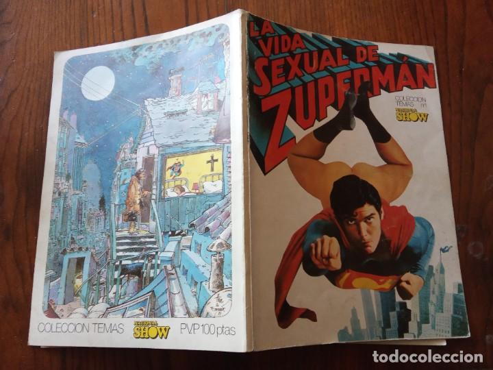 Tebeos: LA VIDA SEXUAL DE ZUPERMAN. COLECCION TEMAS .N&ordm; 1 . - Foto 2