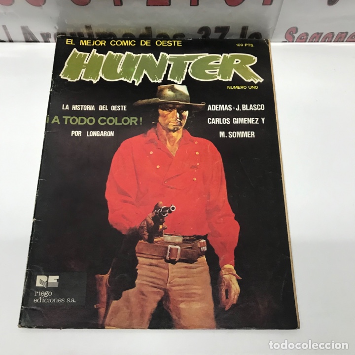 Tebeos: HUNTER RIEGO EDICIONES N&Uacute;MERO 1 - Foto 1