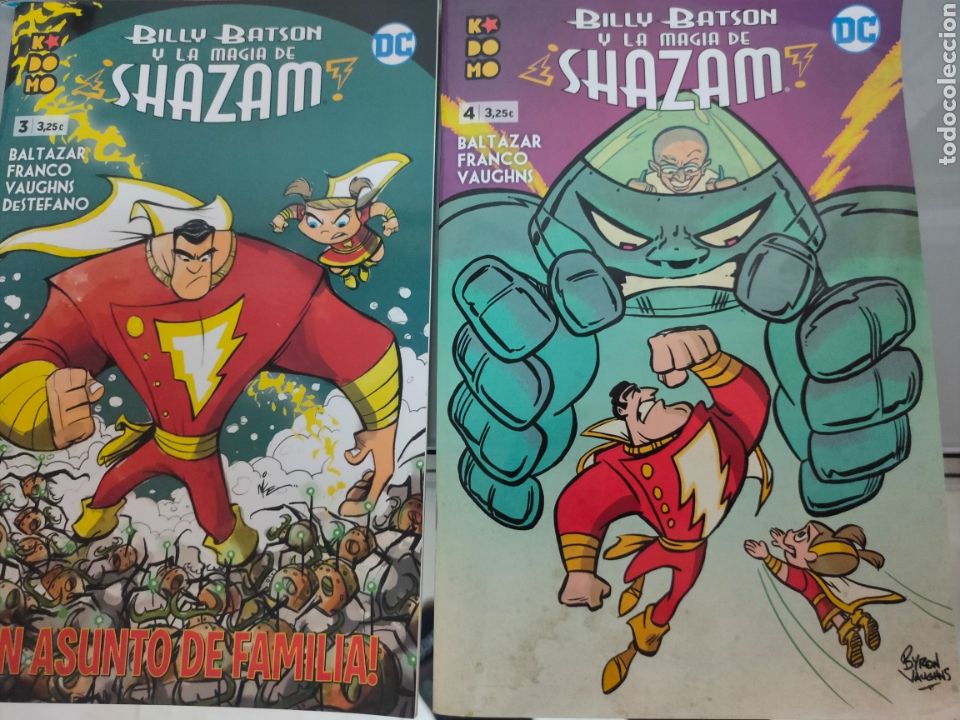 Tebeos: BILLY DATSON Y LA MAGIA DE SHAZAM DC MIKE KUNKEL 2019 - Foto 3