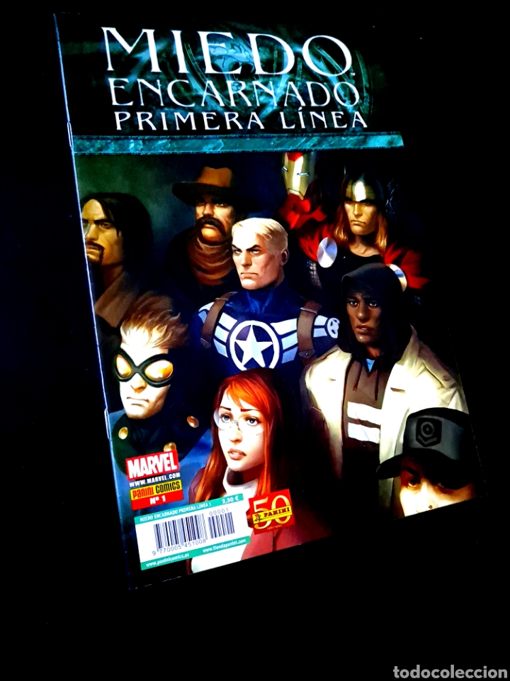 Tebeos: EXCELENTE ESTADO MIEDO ENCARNADO PRIMERA LINEA 1 COMICS PANINI MARVEL - Foto 1