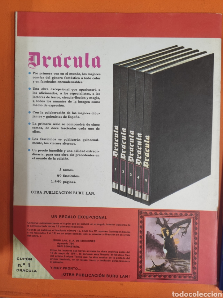 Tebeos: DRACULA N1 - Foto 2