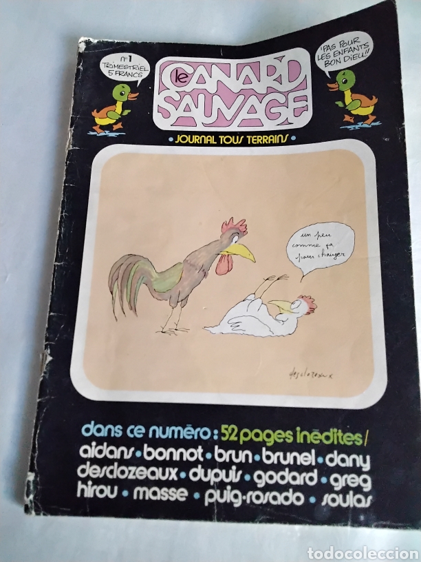 Tebeos: Revista c&oacute;mics FRANCESA le CANTAR SAUVAGE N1 - Foto 1