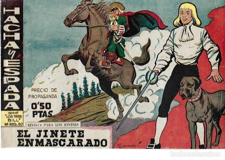 Tebeos: hacha y espada n&ordm; 1, original, editorial maga - Foto 1