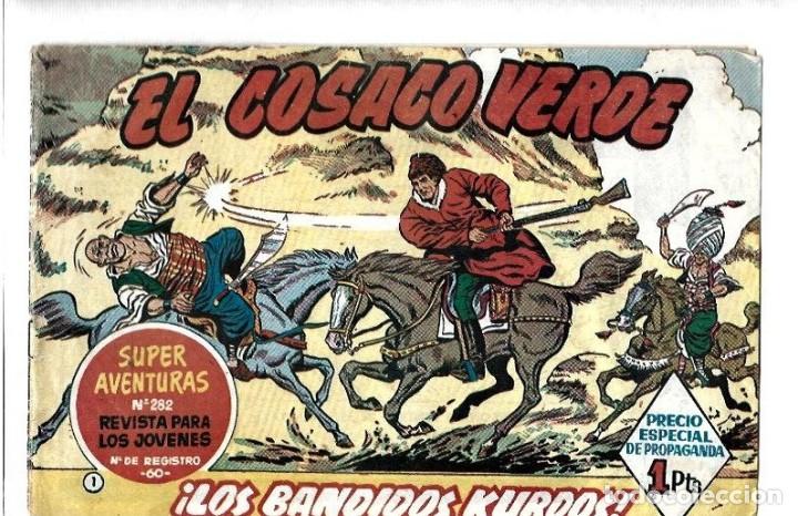 Tebeos: el cosaco verde n&ordm; 1 original, bruguera - Foto 1