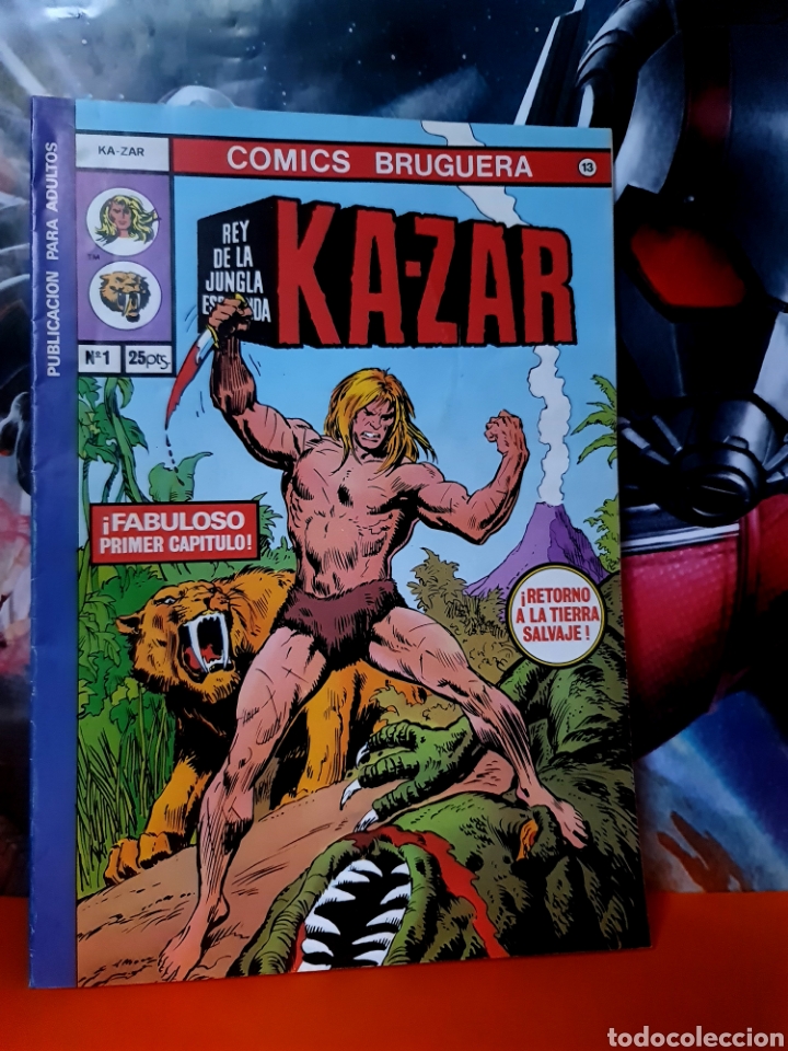Tebeos: EXCELENTE ESTADO KA-ZAR 1 COMICS BRUGUERA KAZAR - Foto 1