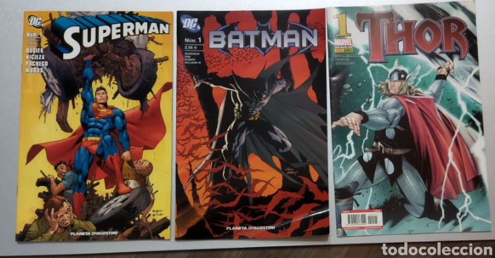 Tebeos: Lote de 15 N&uacute;meros C&oacute;mics TODOS NUMEROS 1 Varios Superh&eacute;roes - Foto 2