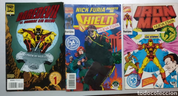 Tebeos: Lote de 15 N&uacute;meros C&oacute;mics TODOS NUMEROS 1 Varios Superh&eacute;roes - Foto 5