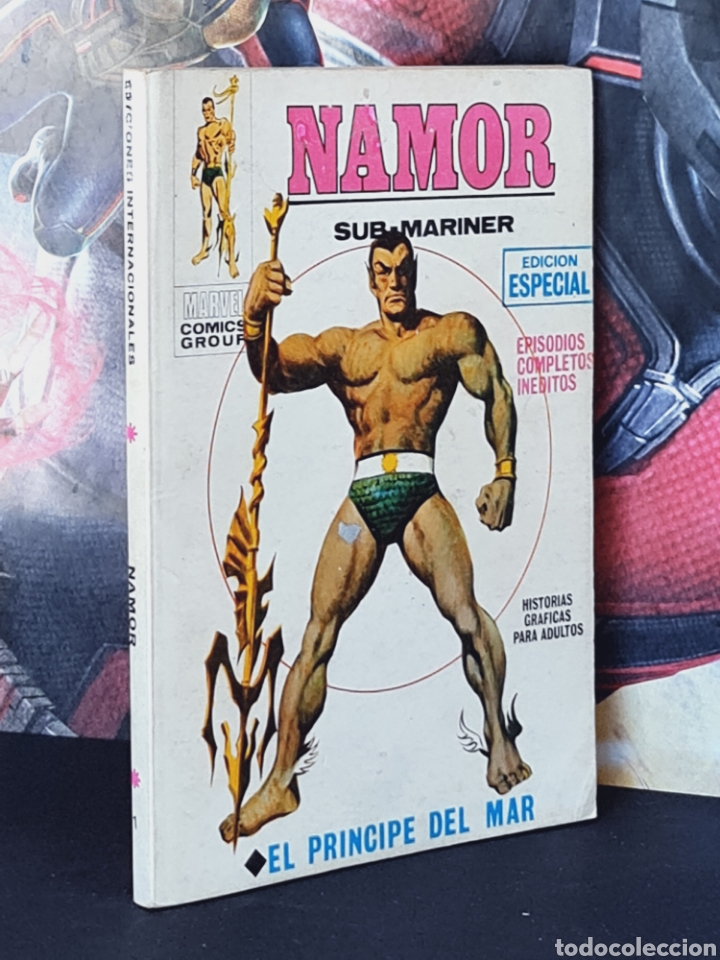 Tebeos: MUY BUEN ESTADO NAMOR 1 TACO COMICS EDICIONES VERTICE - Foto 1
